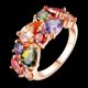 thumbnail image 4 of Anillo De Moda Para Fiesta De Boda Con Cristal De Circón Para Mujer US-7 Salvador  Anillo de moda de fiesta, 4 of 9