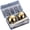 gold, variant on Hzzsbu Whiskey Stones 2pcs Reusable Metal Ice Cube 55mm Stainless Steel Round Whiskey Balls with Ice Tong Set for Wine Scotch Vodka