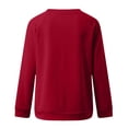 thumbnail image 5 of Sudaderas Con Capucha de Navidad Para Mujer, Blusa Holgada de Manga Larga Con Estampado A La Moda, Bolsillos Informales, Tops, Botones Odeerbi ODB191650, 5 of 5