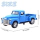 thumbnail image 3 of Agsixzlan Pequeño camión de juguete azul para niños pequeños de 1 a 12 años El camión puede conducir la puerta se puede abrir 1:32 Juguete de coche para niños de aleación para regalo de cumpleaños Dec, 3 of 5