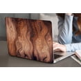 thumbnail image 3 of KSK KAISHEK Protective Case Hard Cover Only for MacBook Pro 16"( XDR Display Touch ID, 2021 - 2023) Model A2780 A2485, Type C Wood grain 52, 3 of 5