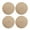 E, variant on Pedty Placemat,4X Placemats,Tan Placemat 4Pcs,Round Placemats Set of 4 Round Table Placemats Braided Cotton Place Mats 15 inch for Kitchen Dining Table Holiday Party