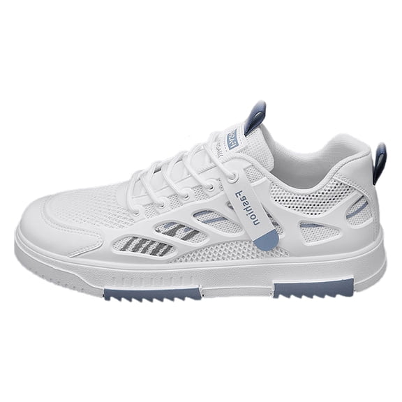 Sngxgn Mens Shoes Sneakers Running Walking Gym Workout Sport Shoe(Blue,44)