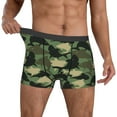thumbnail image 2 of Kdxio Men's Boxer Briefs with Camouflage Shark Print - Comfortable and Breathable Underwear for Everyday Wear, 2 of 7