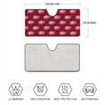 thumbnail image 6 of Dr Pepper-theme Windshield Sun Shade Front Protector Folding Car Sun Visor Blocks Uv Rays Keeps Your Vehicle Cool52in*28in(130cm*70cm), 6 of 6