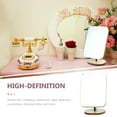 thumbnail image 3 of 1PC Tabletop Portable Makeup Mirror Wooden Rotatable Movable Cosmetic Mirror, 3 of 8