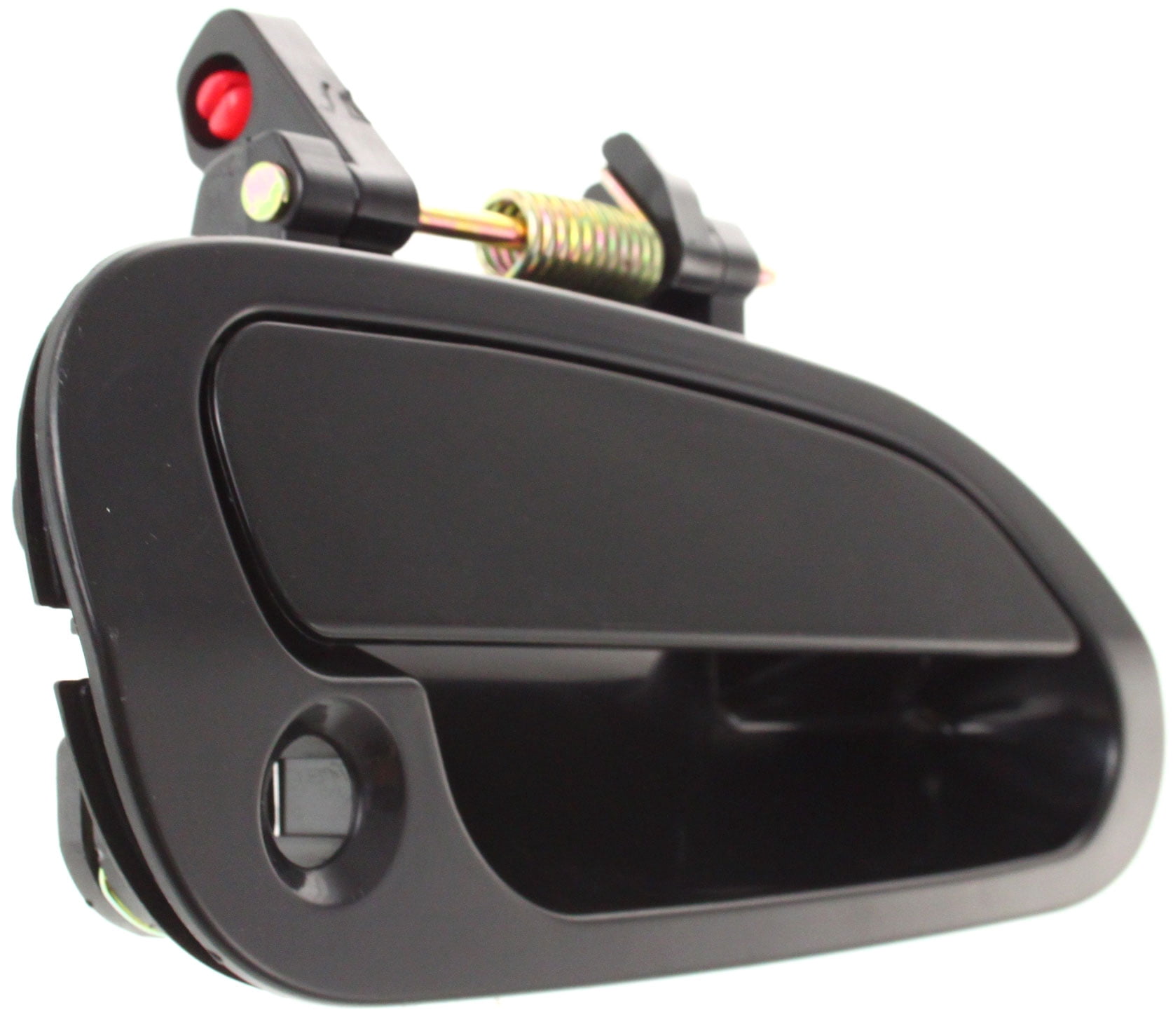 Replacement H462113 Exterior Door Handle Compatible with 1998-2002 Honda Accord Front, Right Passenger Smooth Black