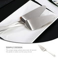 thumbnail image 5 of Gymnture Stainless Steel Pizza Spatula Server Triangular Spade Peel Cheese, 5 of 11
