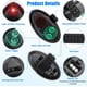 thumbnail image 4 of Indicador de alarma de picadura de pesca de 4 piezas, alarmas electrónicas de picadura con 2 modos de alarma, campana de alerta de picadura de sonido sensible con luces LED, 4 of 5