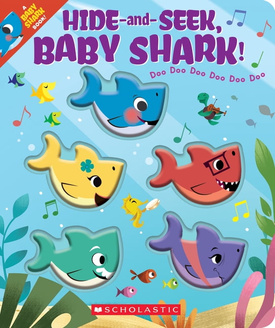 Hide And Seek Baby Shark Board Book Walmart Walmart