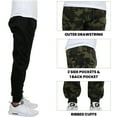 thumbnail image 5 of Galaxy by Harvic 3-Pack Mens Slim Fit Fleece Jogger Sweatpants (S-2XL), 5 of 7