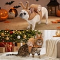 thumbnail image 5 of Pet Snail Outfit Halloween Christmas Costume, Cosplay Costume with Hat Snail Shape Jumpsuit Hooded for Small Cats Dogs, 5 of 5