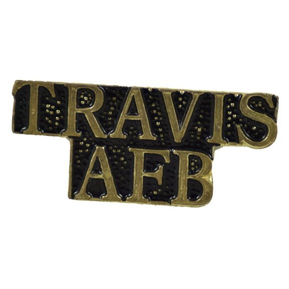 TRAVIS AFB HAT PIN
