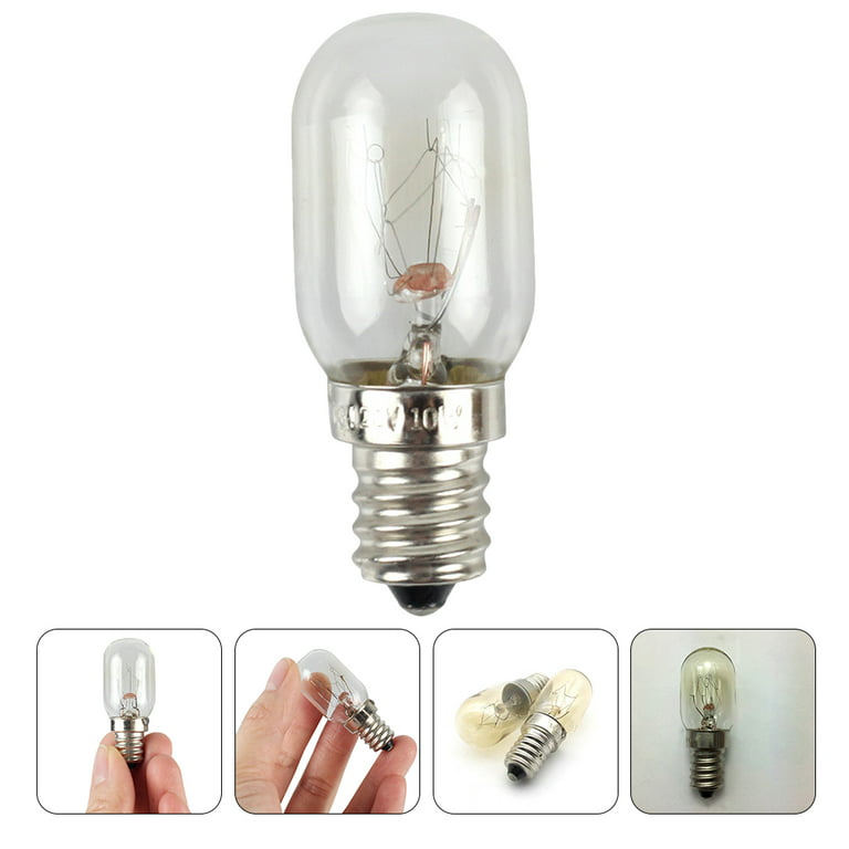 10pcs Bulb Refrigerator Light Bulb Round Light Bulbs Appliance