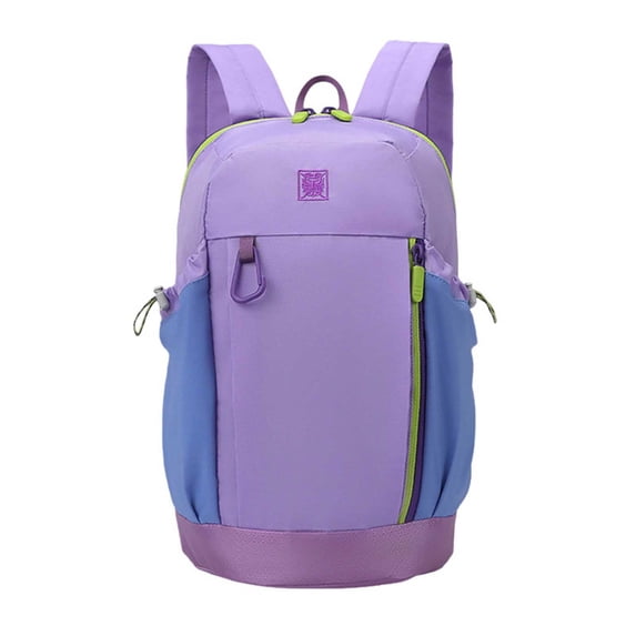 Weebloom School Backpack For Kids Boys Girls Waterproof Outdoor Large Capacity Lightweight Hiking Backpack School Travel Sports Camping Daypack Bookbag Elementary Middle School Purple