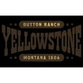 thumbnail image 2 of Junior's Yellowstone Dutton Ranch Montana Est. 1886 Logo  Graphic T-Shirt, 2 of 3
