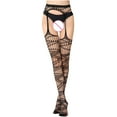 thumbnail image 6 of BONIXOOM Socks Women Semi-Opaque Thigh-High SpandexTrouser Cozy Socks Blue One Size, 6 of 6