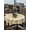 Tan, variant on Brown Daisy Bees Outdoor Tablecloth - 54 Inch Round Dining Table Cover, Spring Farmhouse Honey Floral Rings Waterproof Outdoor Table Cloth with Umbrella Hole & Zipper for Picnic/Patio/Party