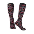 thumbnail image 5 of Lsque Colorful Hawaii Palms Printed Crew Socks Men's Women's LightWeight Thin Casual Calf Socks ,Knee High Socks,Cotton Socks, 5 of 9
