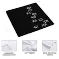 thumbnail image 3 of Heartagram Shower Towels for Bathroom, Kitchen, Gym, Towels, Soft, Highly Absorbent, Hanging Towel with Hanging Eyelet, 3 of 8