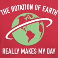 thumbnail image 3 of CafePress - The Rotation Of The Earth Dark T Shirt - Men's Classic Graphic Cotton T-Shirt, 3 of 4