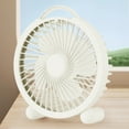 thumbnail image 6 of Clip-On USB Portable Desk Fan with 3 Speeds - Mini 5x4.72in Personal Fan for Office Dormitory Computer Workstation Travel Cooling Fan, 6 of 6