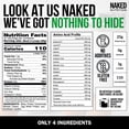 thumbnail image 4 of Naked Protein Powder Blend - Egg, Whey and Casein Protein Powder Blend, Only 4 Ingredients, Non-GMO, No Soy, No Artificial Sweeteners, Flavors or Colors, Keto and Paleo Friendly - 3 LB, 4 of 7