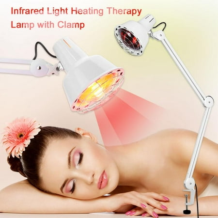 Anauto Infrared Light Heating Therapy Lamp Desktop Electric Body Muscle Pain Relief Treatment US 110V, Massage Lamp,Health Care