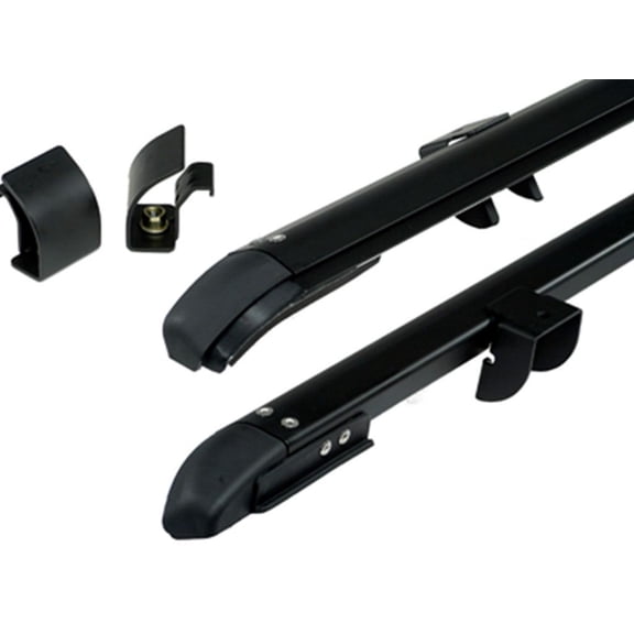 Rugged Ridge by RealTruck Windshield Channel for Wrangler TJ | Black, No Drill | 13308.04 | Compatible with 1997-2006 Jeep Wrangler TJ