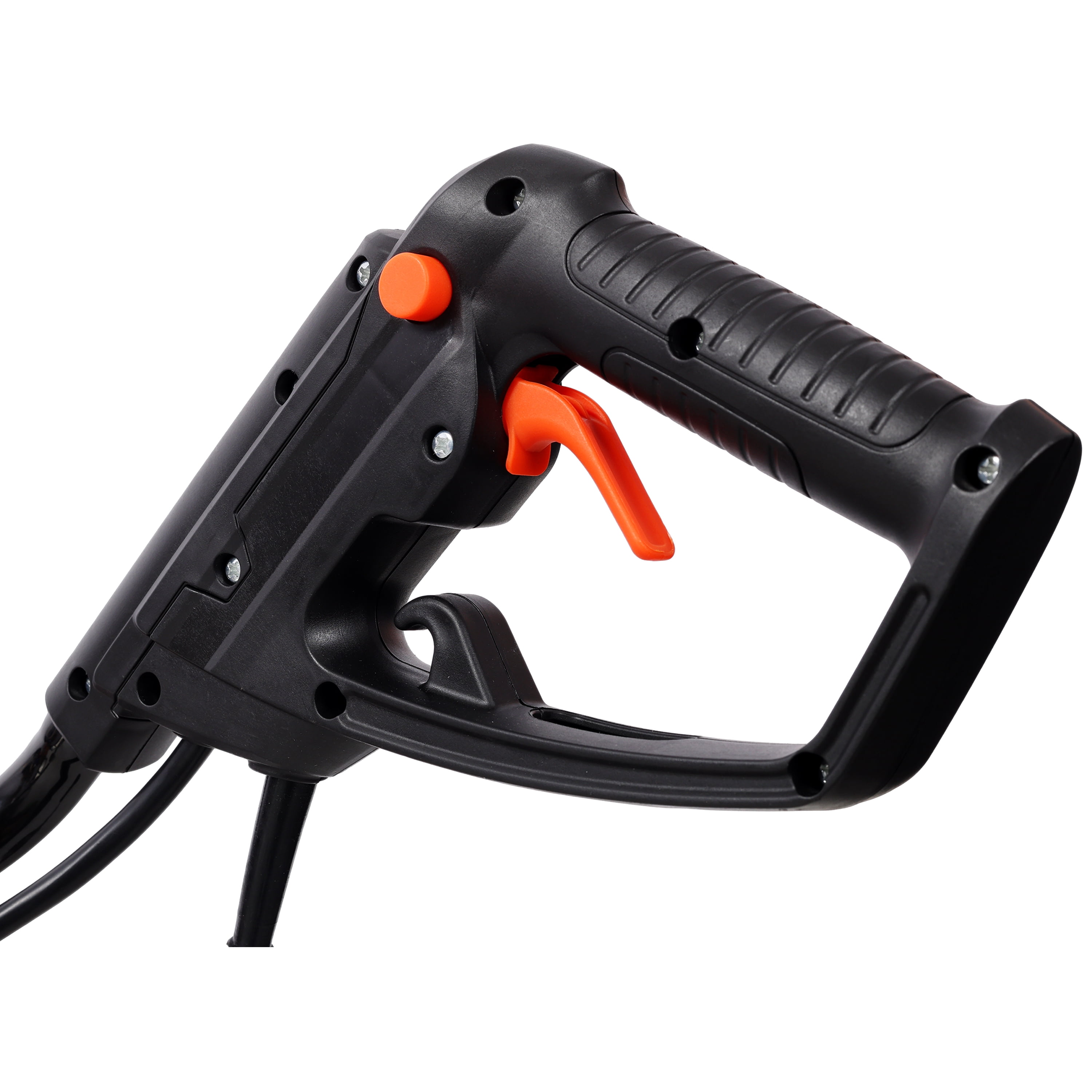 Corded Electric Garden Tiller 13.5AMP 120V, 18in Width 9in Depth, 24 Steel Tines Adjustable Wheels for Soil Digging Lawn Care
