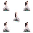 thumbnail image 1 of Billuyoard Decoración de pasteles, muñecas, novia, novio, resina, estatuilla para casarse, soporte de boda, aniversario, decoración del hogar, Type2 NO2, 1 of 3