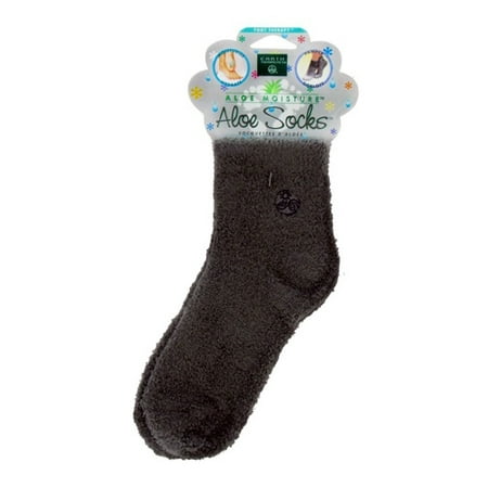 

Earth Therapeutics Moisturizing Aloe Socks Gray 1 Pair 2 Pack