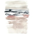 thumbnail image 2 of Goldberger, Jennifer 15x18 White Modern Wood Framed Museum Art Print Titled - Tiered Horizon Line II, 2 of 4
