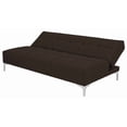 thumbnail image 4 of Sofa Cama Reclinable El Bazar Store New York Chocolate Futon 3 posiciones Sala Love Seat, 4 of 7