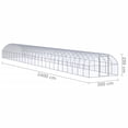 thumbnail image 6 of vidaXL Outdoor Chicken Coop 9.8'x78.7'x6.6' Galvanized Steel, 6 of 6
