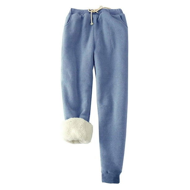 Pile Lined Sweat Pants