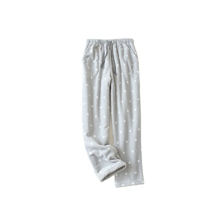 

Spring hue Women Winter Pajama Trousers Pants with Side Pockets Drawstring
