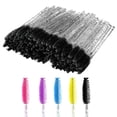 thumbnail image 1 of 200 Pcs Brosses de Mascara en Cristal pour Cils, Baguettes Applicatrices Jetables pour Mascara, 1 of 5