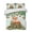 Green4, variant on Quilts Full Size Bedding Set, Cute Squirrel Forest Lightweight Quilted Comforter, Green Trees Cone Leaves Mushroom Soft Reversible Bedspread Coverlet with Pillow Covers for All Season, 78" x 90"
