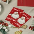 thumbnail image 4 of Sm:)e SantaClaus Christmas Paper Napkins 100pcs Winter Disposable Decorative Guest Napkins, Red, 4 of 8