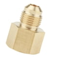 thumbnail image 2 of Latón 3/8 '' X1 / 2 '' NPT Adaptador de Montaje de Tubo de Repuesto para Calentador de Gas Cola Adaptador de tanque de propano, 2 of 7