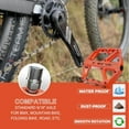 thumbnail image 5 of BUCKLOS MTB Pedals Mountain Bike Pedals Platform 9/16” Lightweight Non-Slip Cycling Double DU Sealed Bearing Flat Pedals with 16 Anti-Skid Pins, 5 of 7