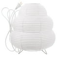 thumbnail image 4 of Paper Lantern Lamp Japanese Rice Paper Lamp E14 Base Floor Night Light US Plug, 4 of 6