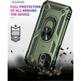 thumbnail image 5 of Phone Case for iPhone 14 Case, Military Grade Protective iPhone 14 Cases Cover with Ring Car Mount Kickstand for iPhone 14 6.1" - ArmyGreen, 5 of 11