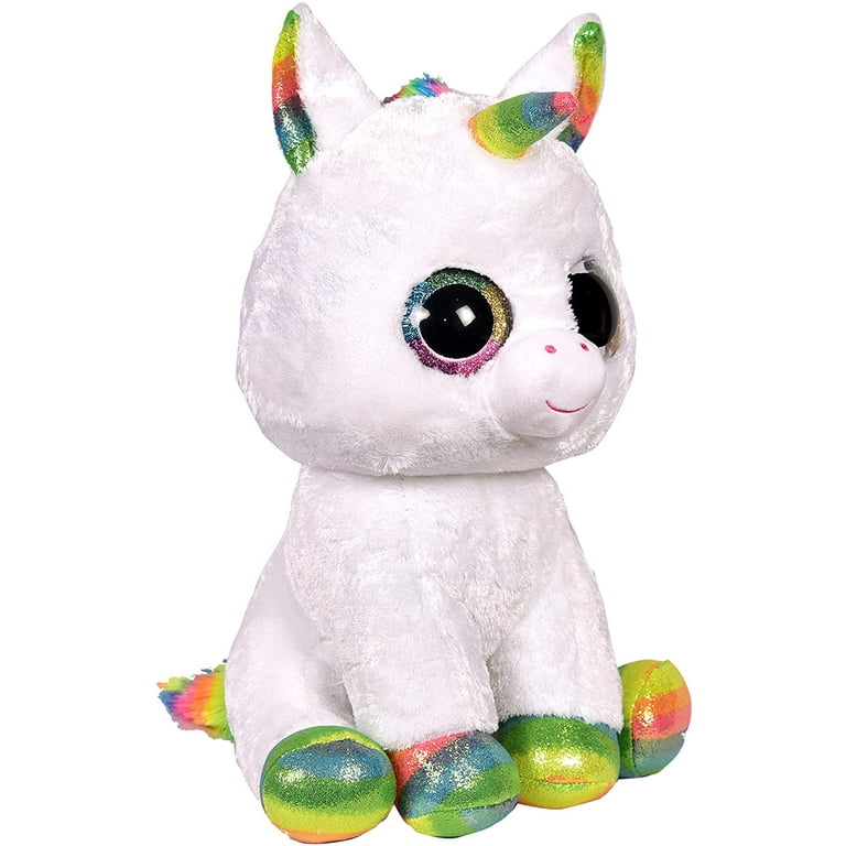 White unicorn beanie boo deals