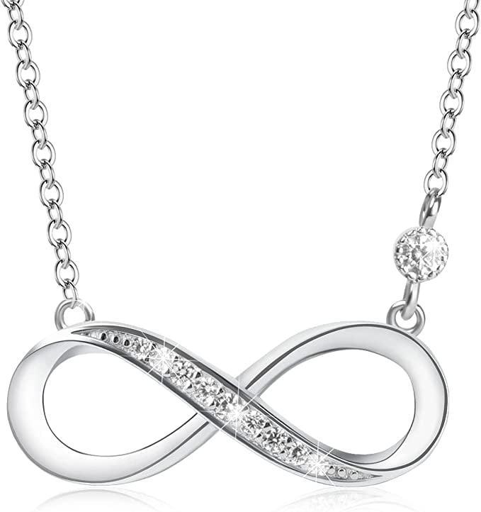 unique infinity necklace