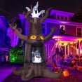 thumbnail image 4 of GOOSH Halloween Inflatables 9 FT Halloween Tree Inflatables with Built-in LED lights, Scary Halloween Spooky Tree Blow Up with White Ghost, Outdoor Halloween Decorations for Halloween Holiday Party, 4 of 7
