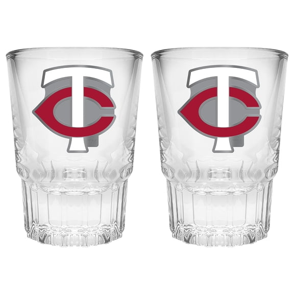 Minnesota Twins 2-Piece Prism Shot Glass Set