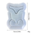 thumbnail image 5 of Necvior Geometry Bikini Ornament Resin Casting Silicone Mold Woman Keychain Decorative Pendant Quicksand Mold for DIY Crafts, 5 of 7