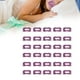 thumbnail image 5 of Tiras para Dormir 30 Piezas de Cinta para la Boca para Dormir Tiras Nasales Entrenamiento de Respiración Mejora el Sueño Físico Ronquidos Ultrafinos Tiras de Cinta para la ANGGREK Otros, 5 of 8
